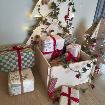 Juletræ m. kasse Juliane