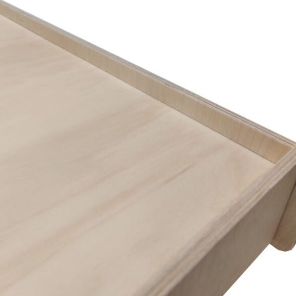 Close up af hjørne af daybed