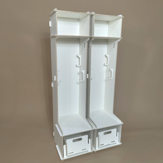 Kombisæt 2 stk Bertram med 2 kasser - White Line