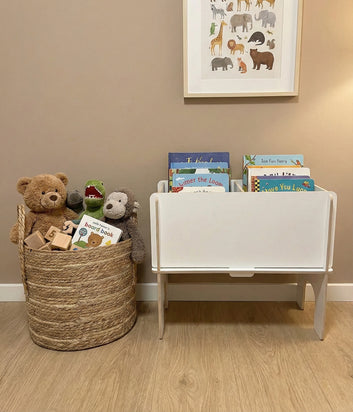 Bogkassen Albert White line