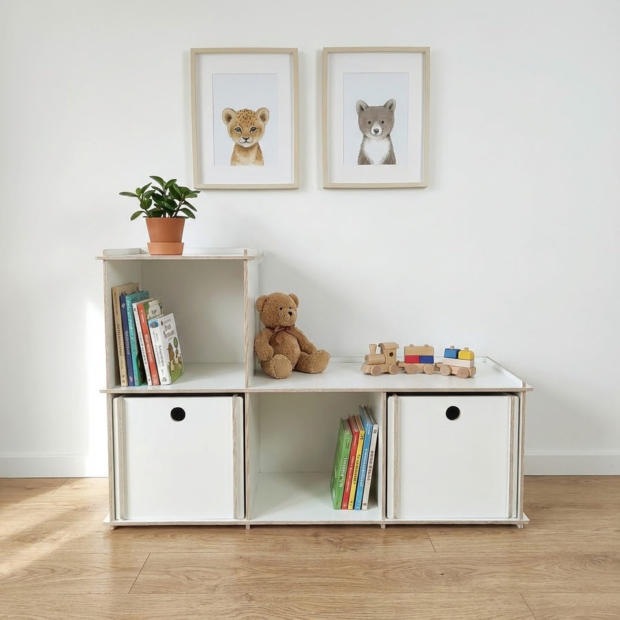 Reolbænken Carla - White Line