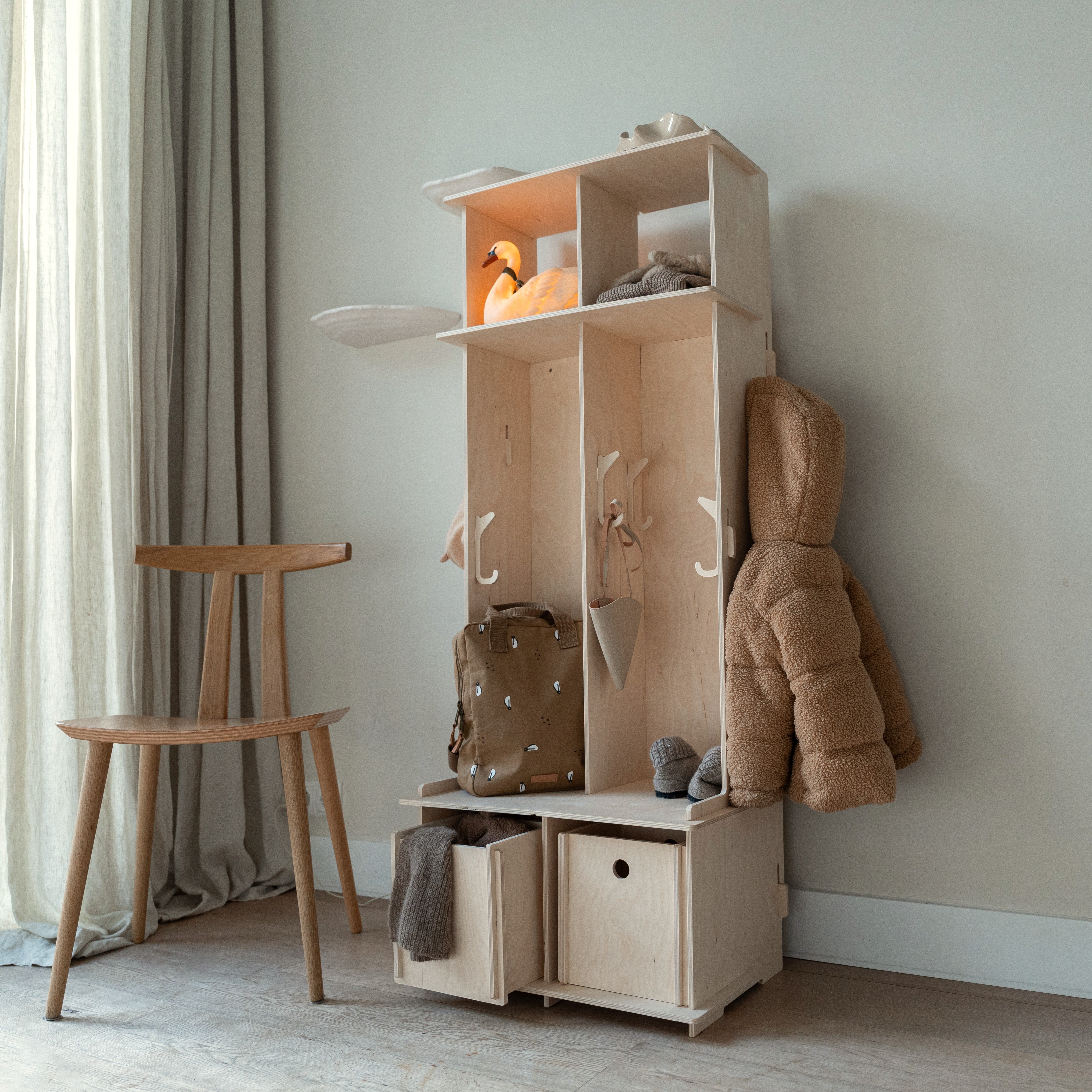 Elina Garderoben - kompakt og praktisk