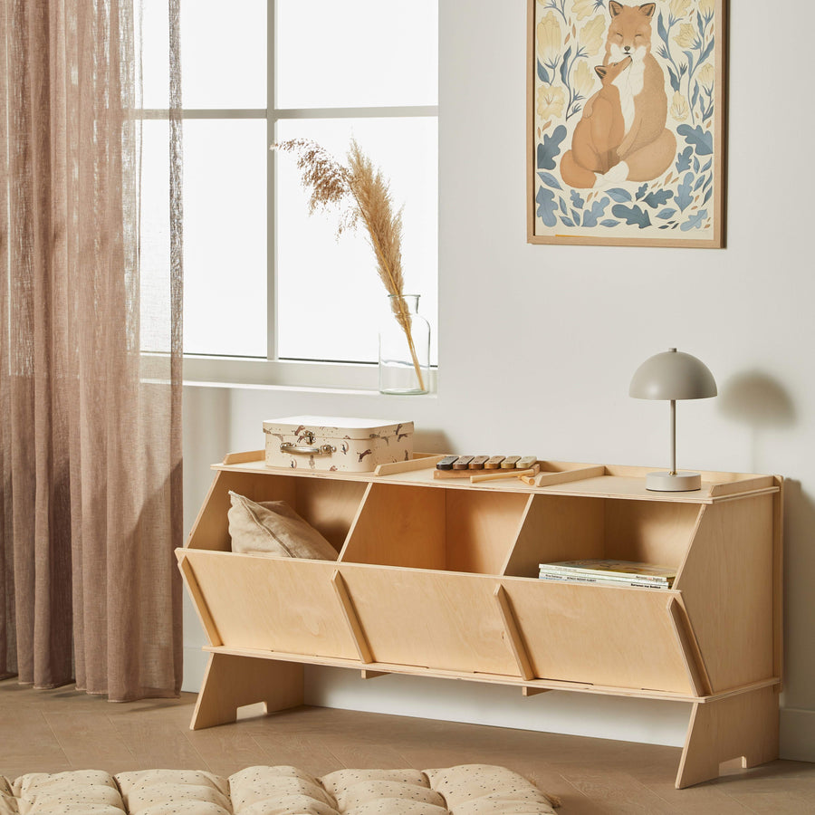 Møbel til børn, opbevaringskassen Aksel