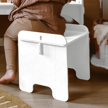 Taburet Arthur – 40 cm - White Edition